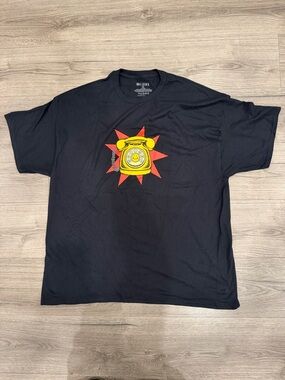 Wallows Yellow Telephone Red Starburst Band Tee Men’s Size XXL